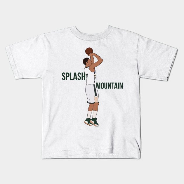 Brook Lopez 'Splash Mountain' Milwaukee Bucks Nba Kids TShirt